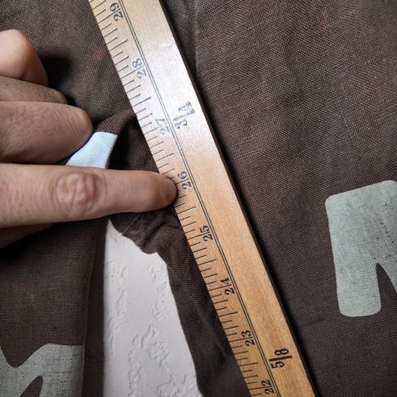 Human Made Linen Deck Pants M Japan *Stained* - Picture 3 of 12